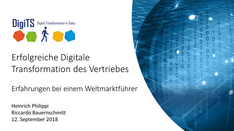 Digitale Transformation des Vertriebs Heinrich Philippi Riccardo Bauernschmitt