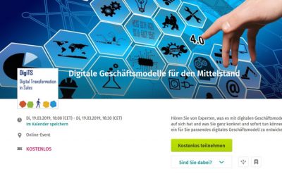 Ankündigung: Nächstes DigiTS Xing Expertengespräch zu Grundlagen der digitalen Transformation für mittelständische Unternehmen