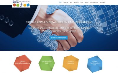 Relaunch der DigiTS Webseite – Januar 2020