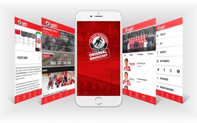 Digitales Marketing im Sport – Premium SportApp für den EC Bad Nauheim