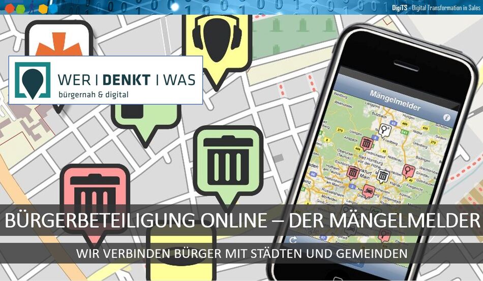 Mängelmelder App vom DigiTS Partner werdenktwas GmbH Ottmar Meissner
