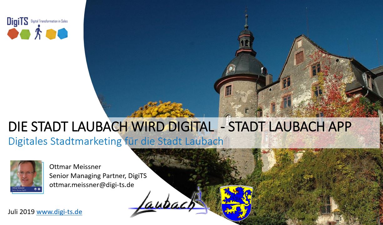 DigiTS Kick-off - Die Stadt Laubach wird digital mit Ottmar Meissner