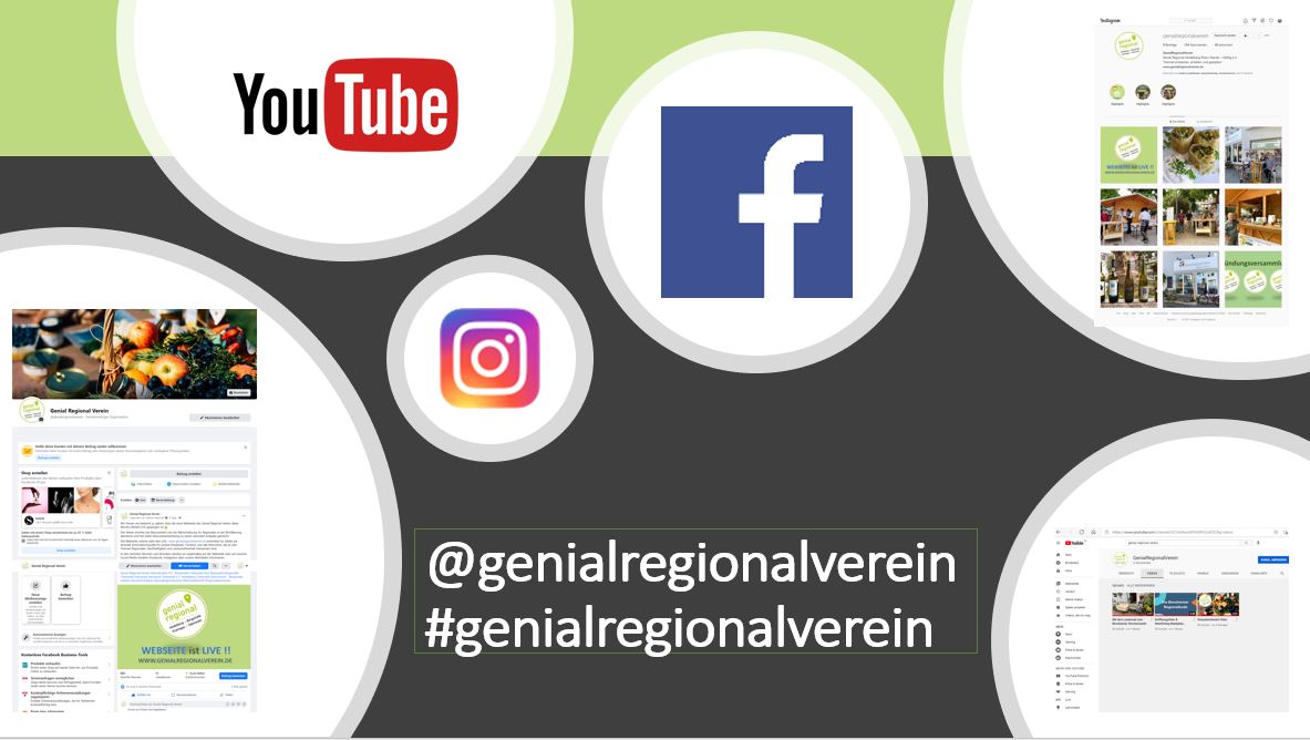 Genial Regional Verein - Social Media